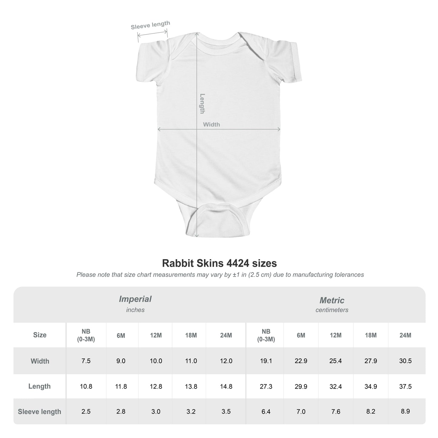 Pick It Up Fitness Baby Bodysuit – Mountain Logo Infant Onesie