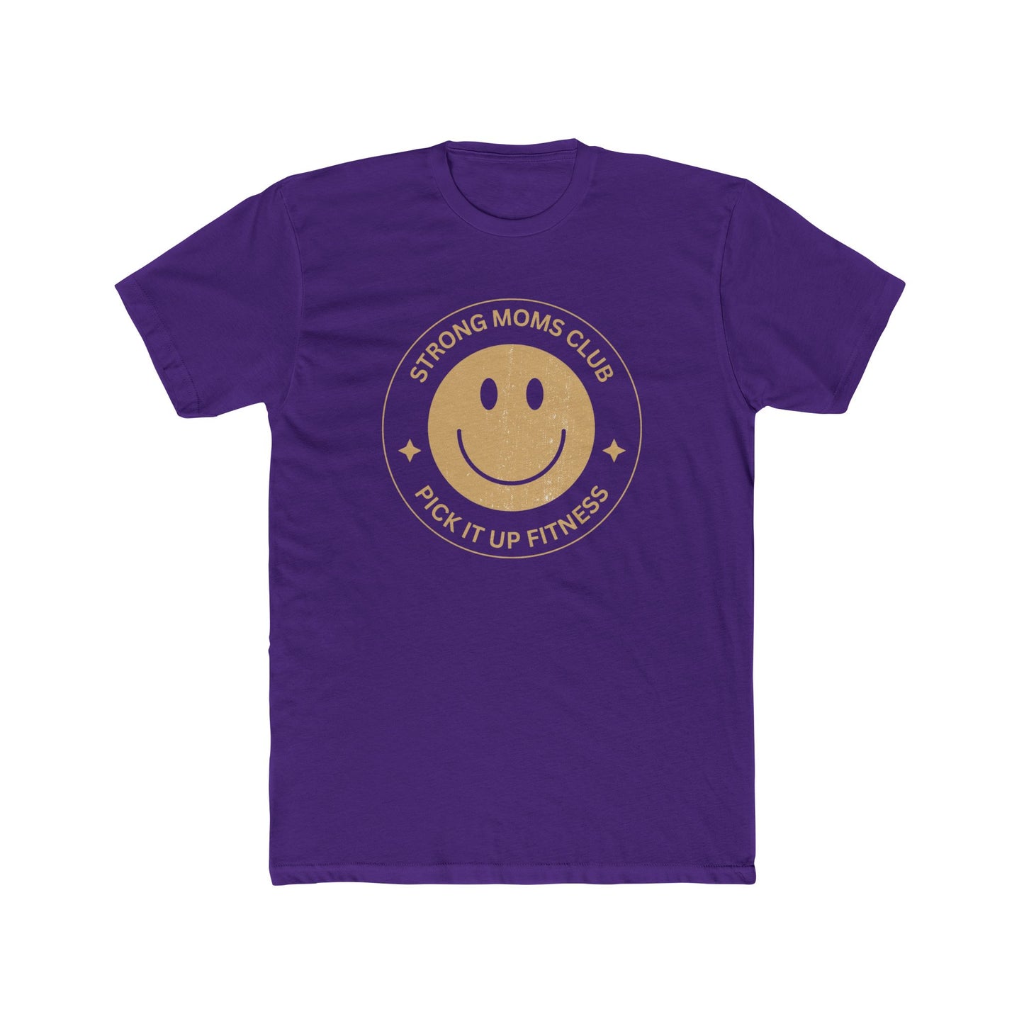 Yellow Smiley Strong Moms Club