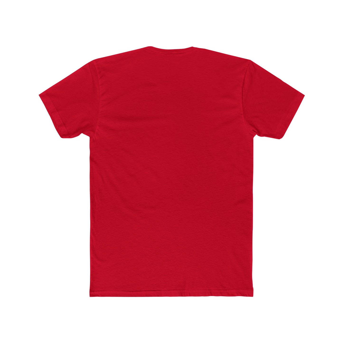College Tee - Old School Simple Design Unisex Cotton Crew Shirt