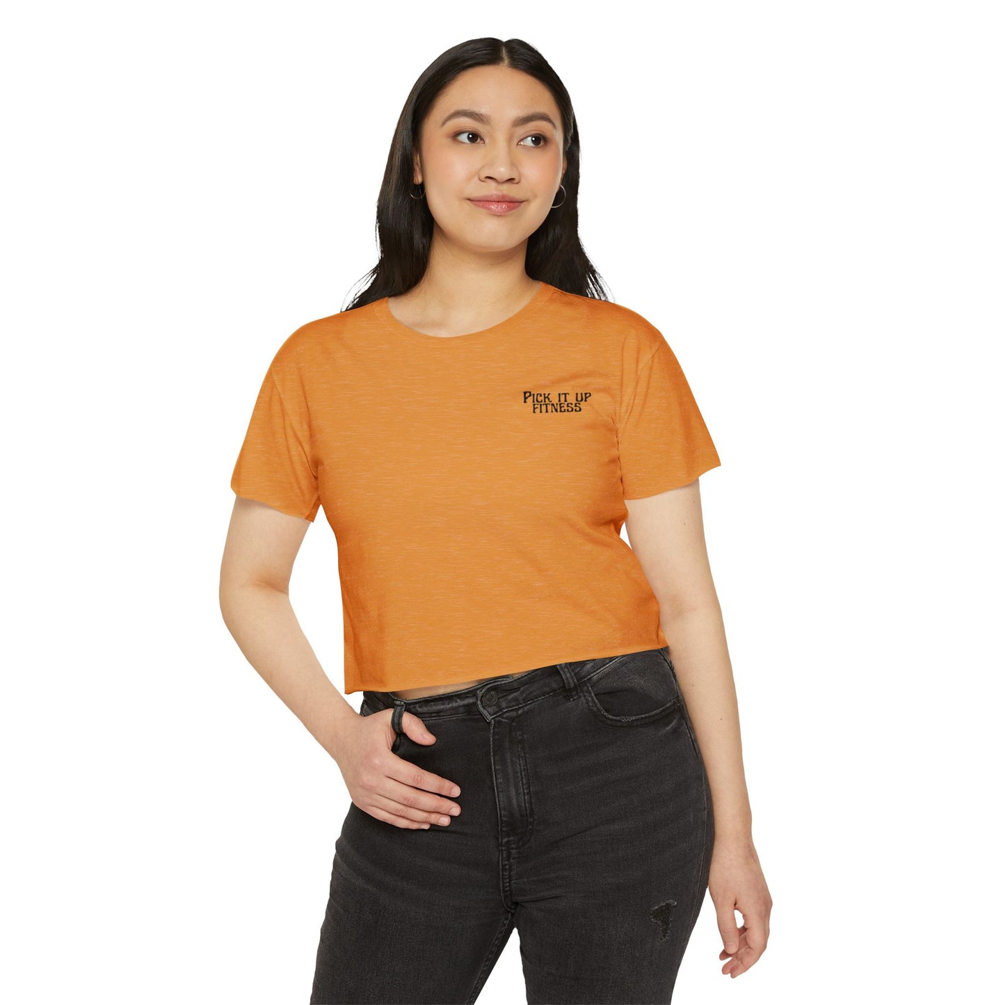 Tough as a Mother Fitness Crop Tee