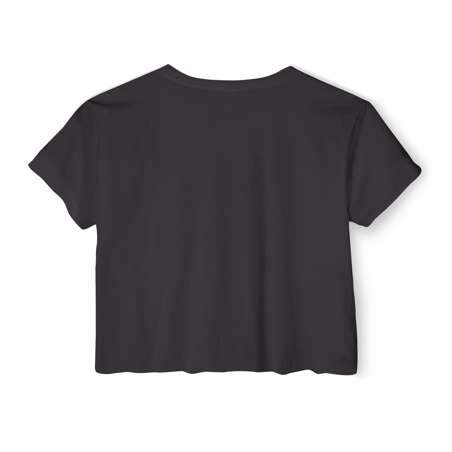 Yellow Smiley Strong Moms Club Crop Top